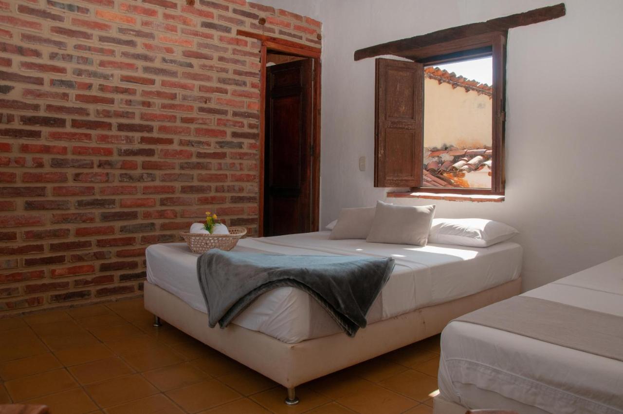 La Juanita Hostel Barichara Eksteriør billede