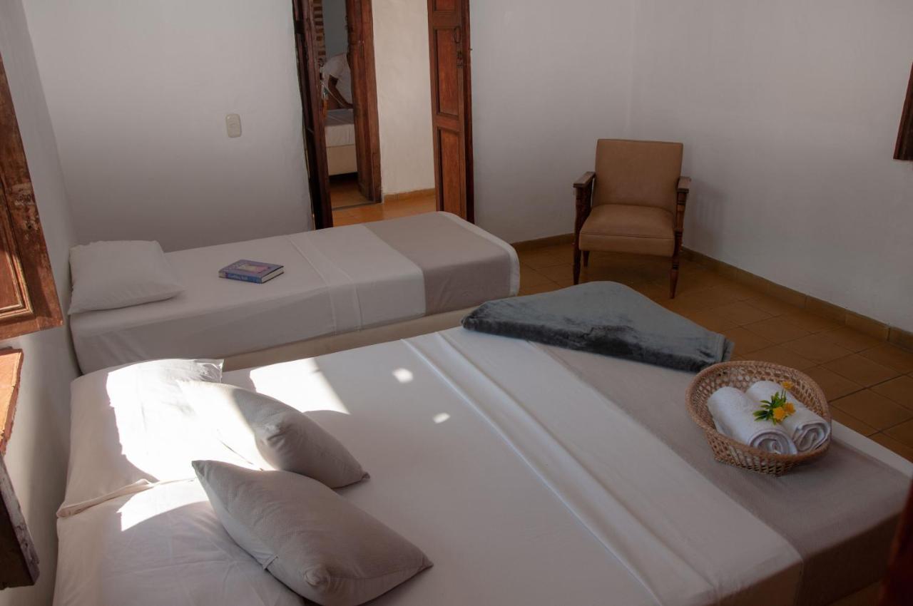 La Juanita Hostel Barichara Eksteriør billede