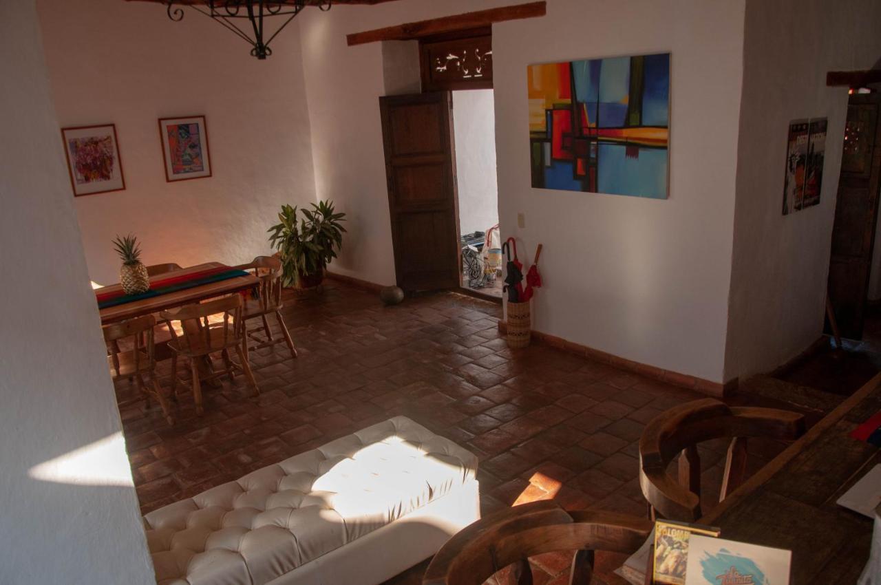 La Juanita Hostel Barichara Eksteriør billede