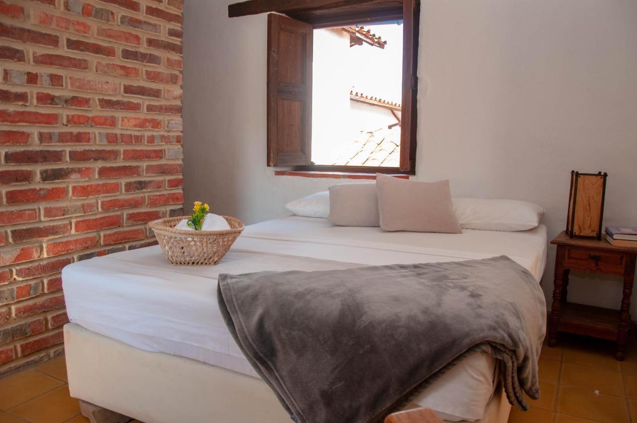 La Juanita Hostel Barichara Eksteriør billede