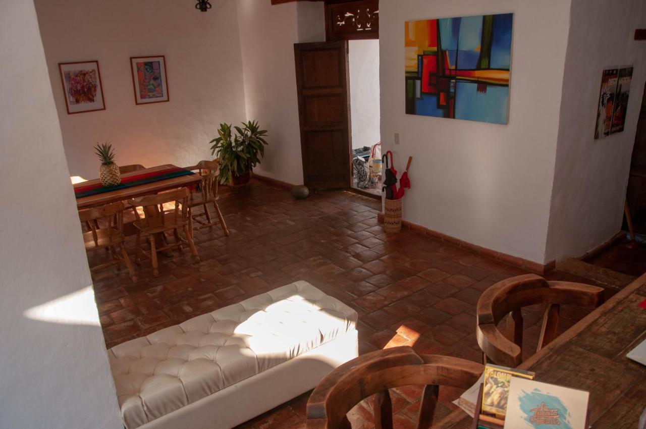 La Juanita Hostel Barichara Eksteriør billede
