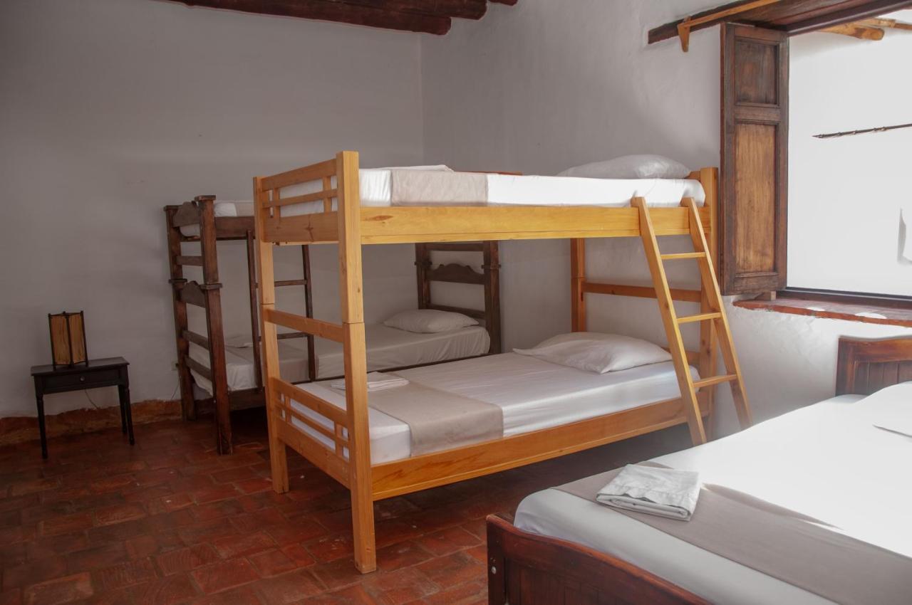 La Juanita Hostel Barichara Eksteriør billede
