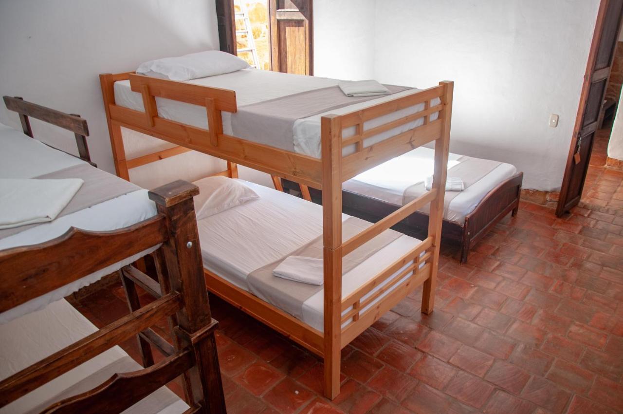 La Juanita Hostel Barichara Eksteriør billede