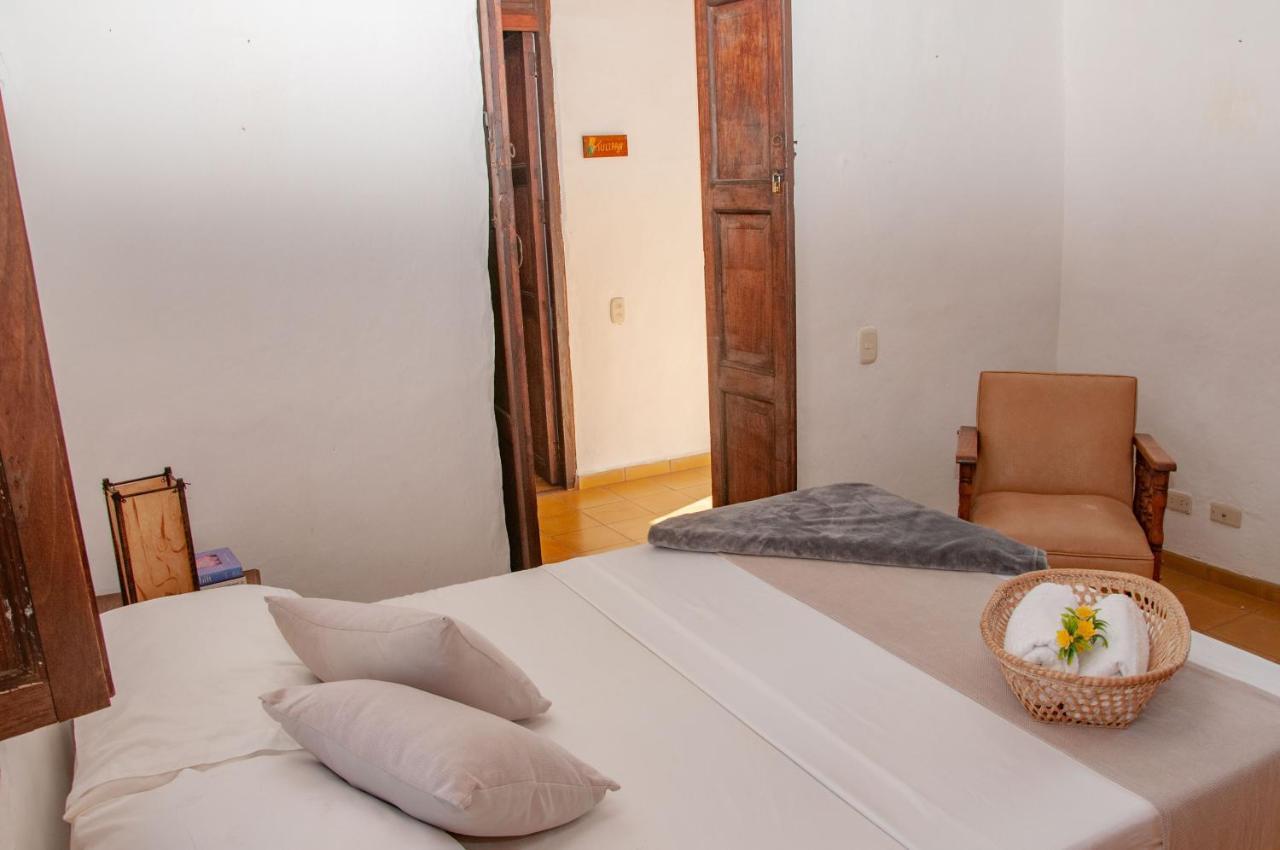 La Juanita Hostel Barichara Eksteriør billede
