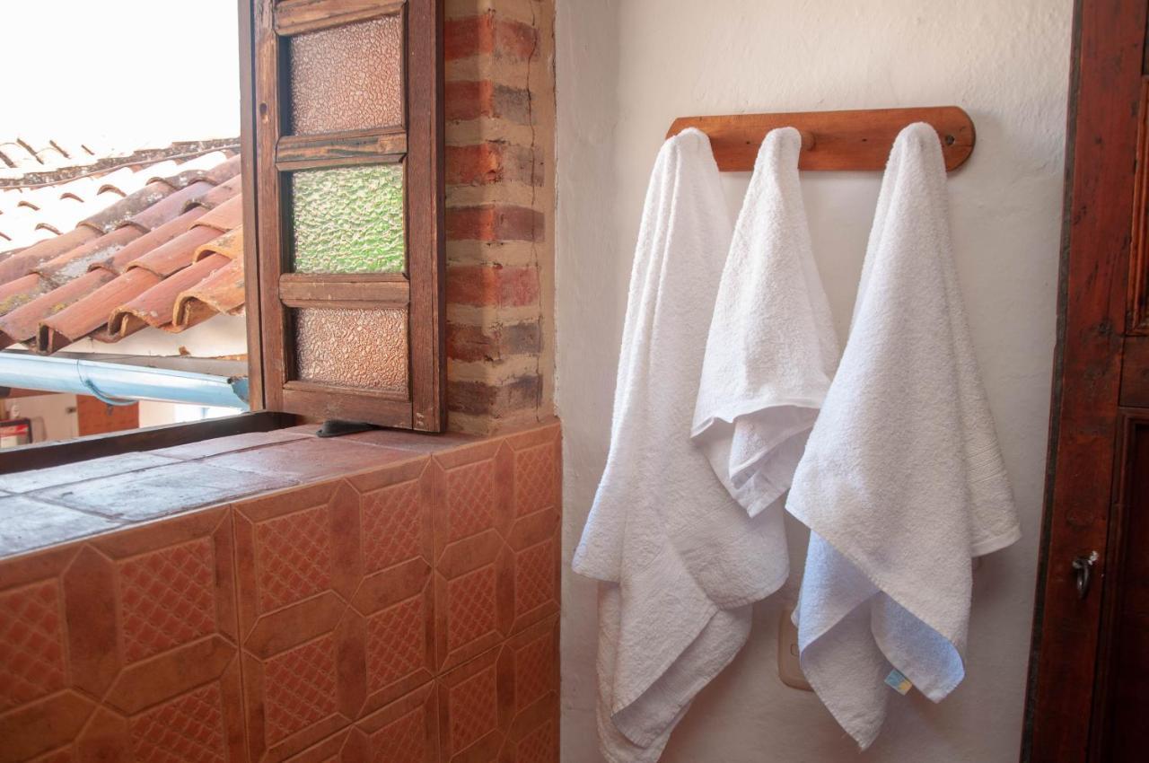 La Juanita Hostel Barichara Eksteriør billede